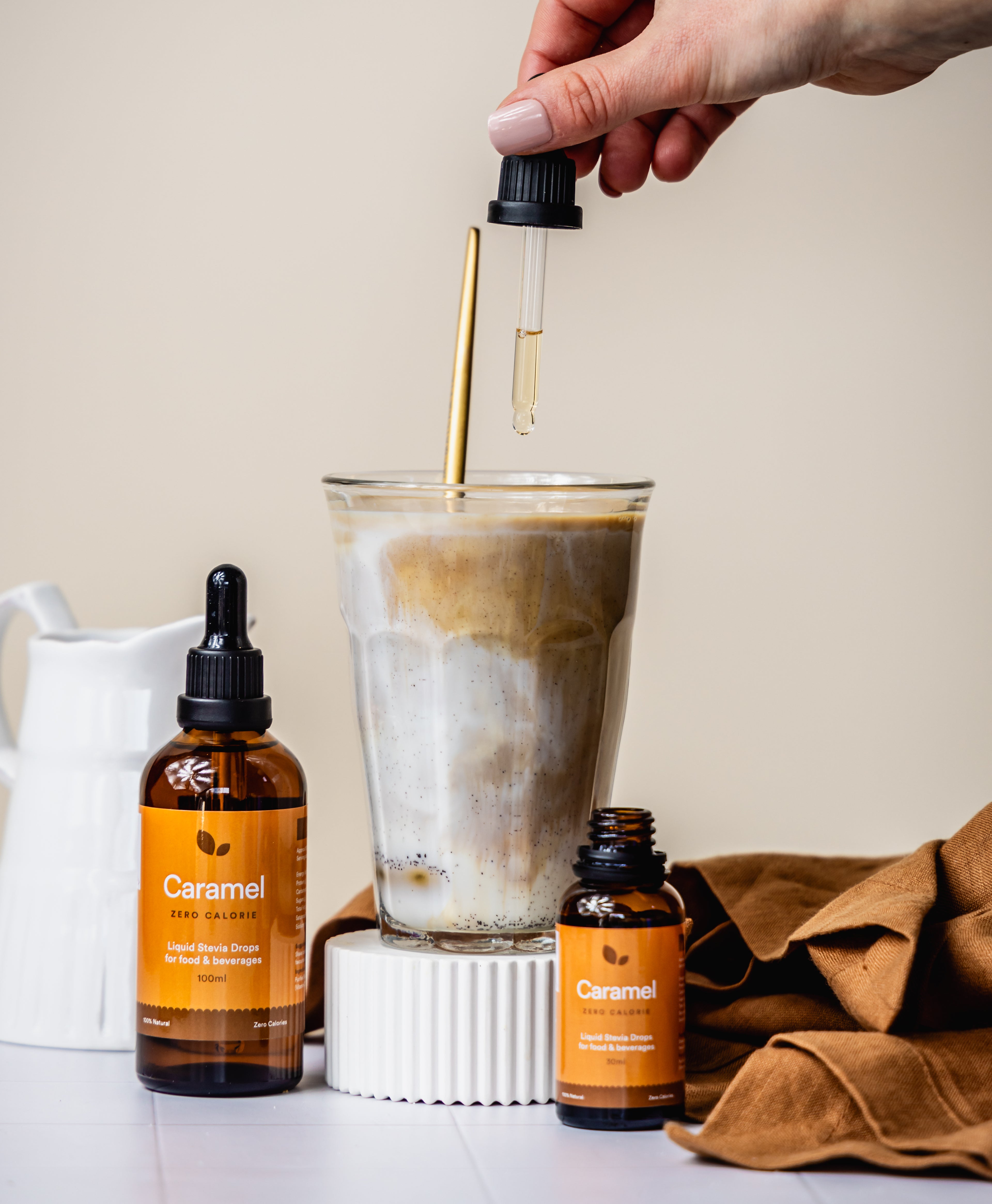 Liquid Stevia Drops (Caramel)