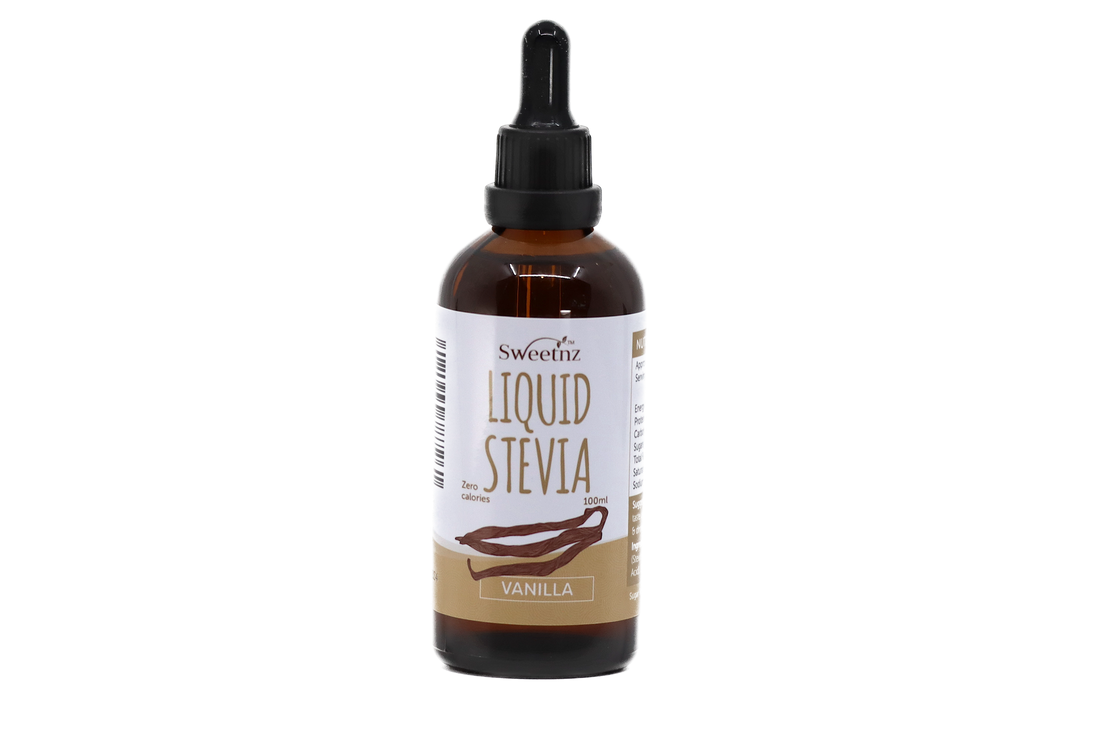 Liquid Stevia Drops - Vanilla flavour, 100ml