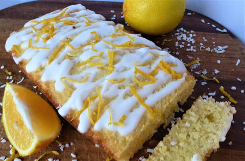 Coconut Cake with Lime Drizzle Icing