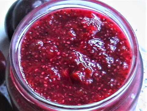 Plum and Chia Jam