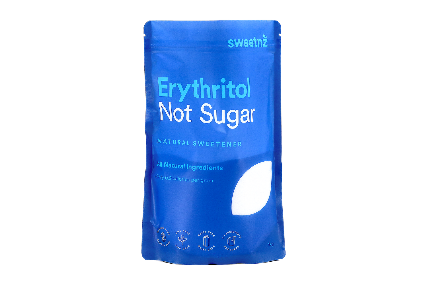 Erythritol 1kg. 70% the sweetness of table sugar, but without the calories!