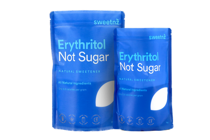 100% Erythritol. 70% the sweetness of table sugar, but without the calories!