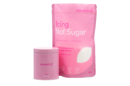 Icing Not Sugar 300g paired with small Gift Can. This is a great gift for non-sugar bakers!