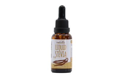 Liquid Stevia Drops - Vanilla flavour, 30ml