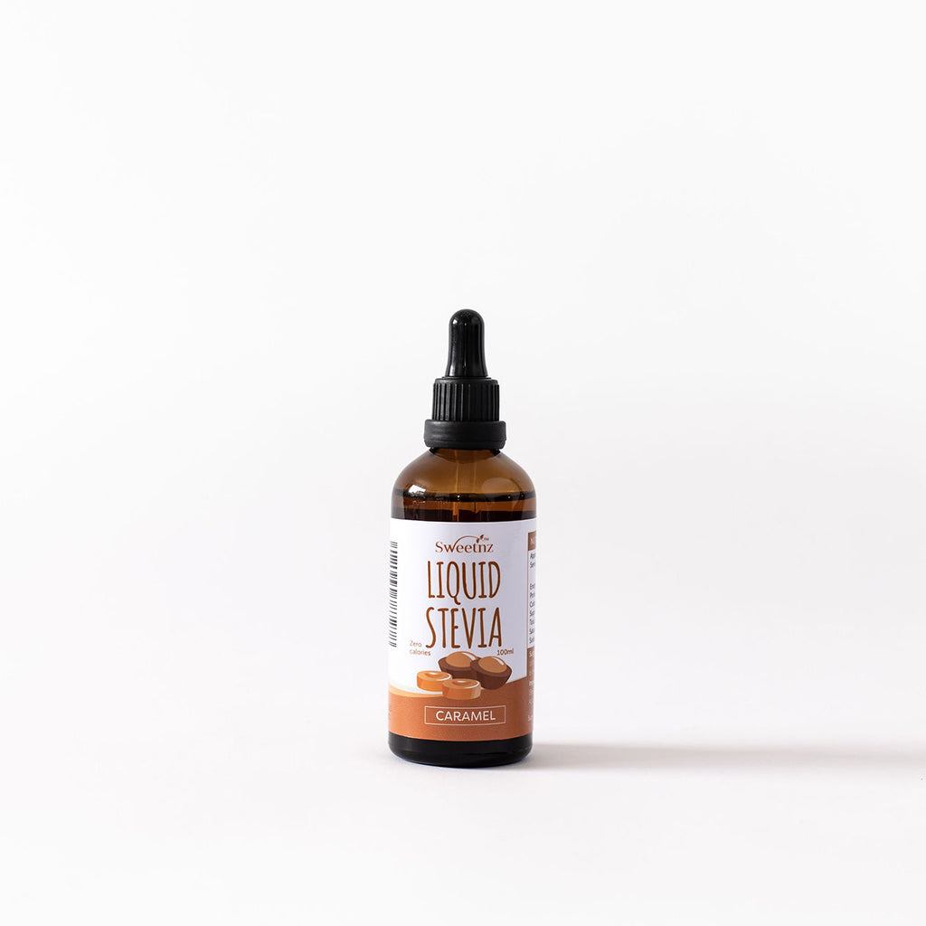 Liquid Stevia Drops - Caramel flavour, 100ml